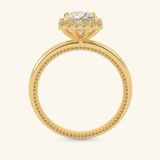  Nhẫn đính hôn bạc Square Flame | Gix Jewel 