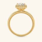  Nhẫn đính hôn vàng 18k Square Flame | Gix Jewel 