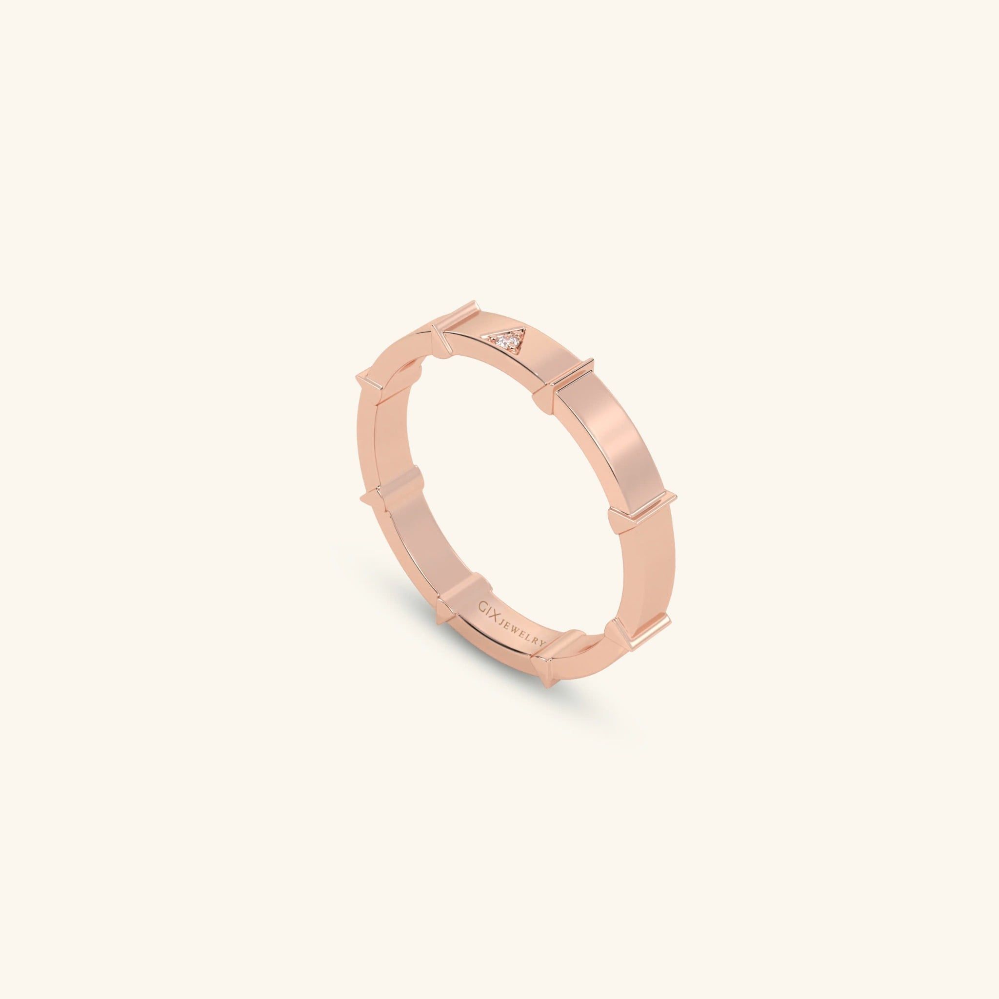  Nhẫn cặp bạc thiết kế riêng - GCR25050264 | Gix Jewel 