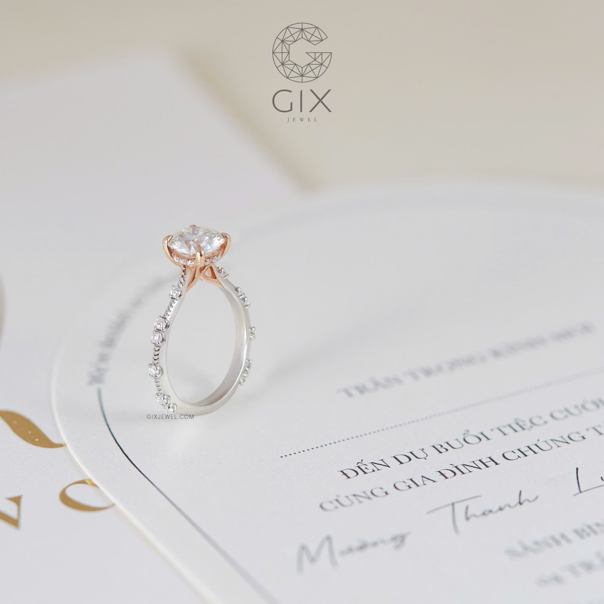 Nhẫn cầu hôn bạc Loyal Grace | Gix Jewel 