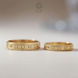  Nhẫn cặp thời trang đính đá tấm full vòng Gix - GCR25050065 