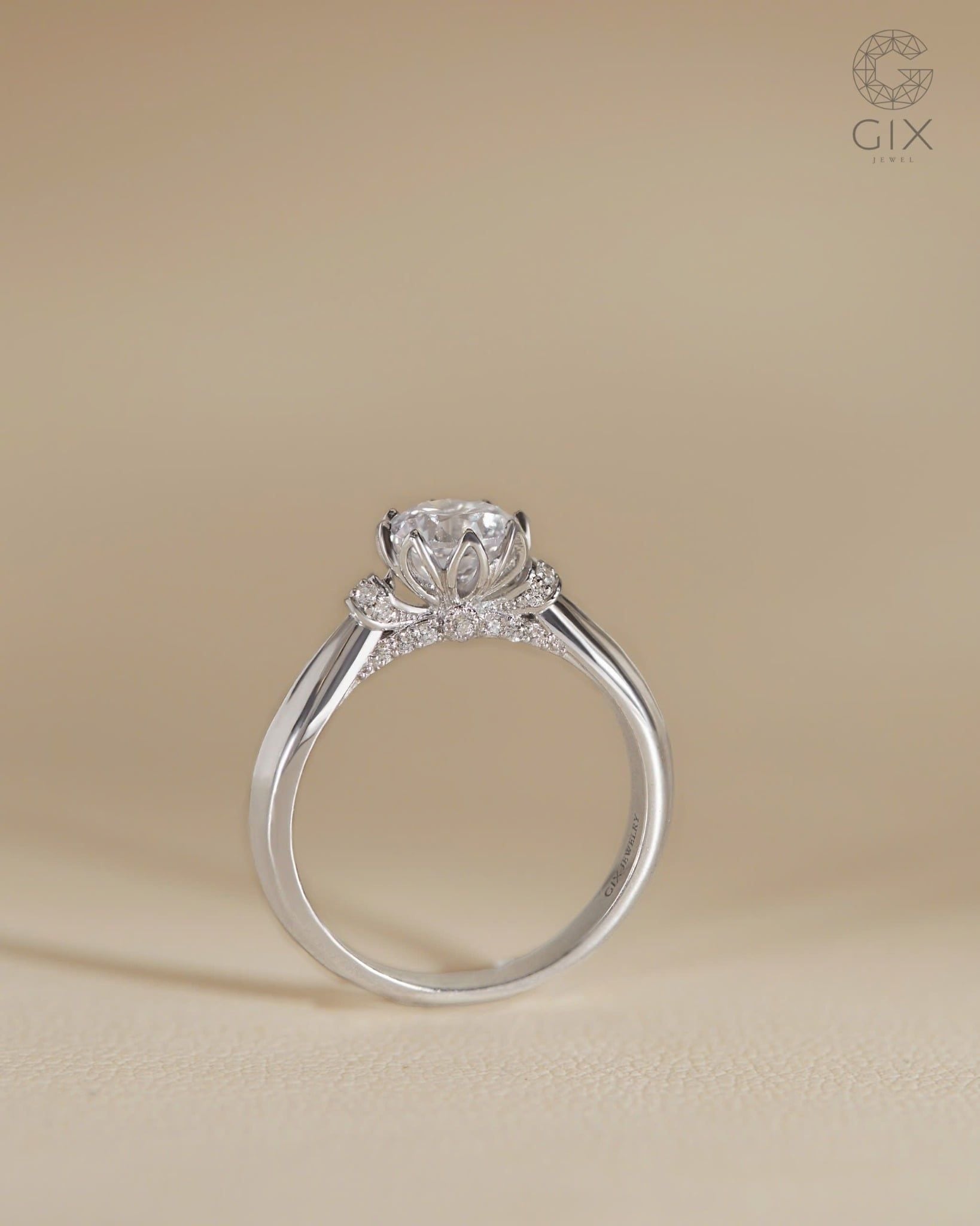  Nhẫn cầu hôn bạc GCH25050138 | Gix Jewel 