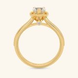  Nhẫn đính hôn vàng 18k Soft Love | Gix Jewel 