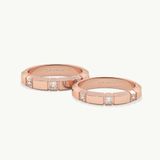  Nhẫn cưới vàng 14k thiết kế riêng - GCR25050198 | Gix Jewel 