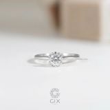  [CÓ SẴN] Nhẫn cầu hôn vàng trắng 14k - ni 11 