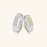 Nhẫn cưới vàng 10k thiết kế riêng - GCR25050292 | Gix Jewel 
