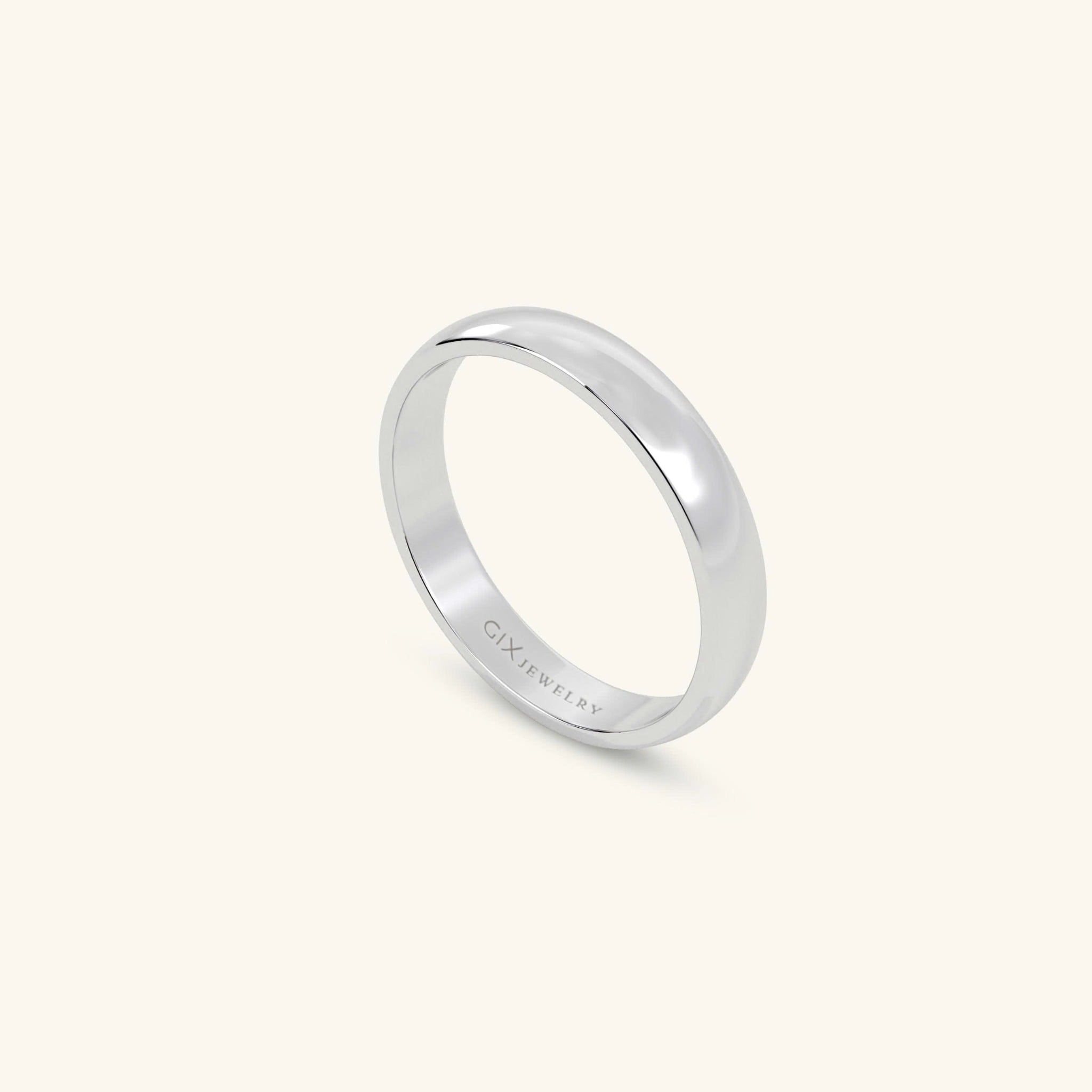  Nhẫn cưới vàng 18k thiết kế riêng - GCR25050187 | Gix Jewel 