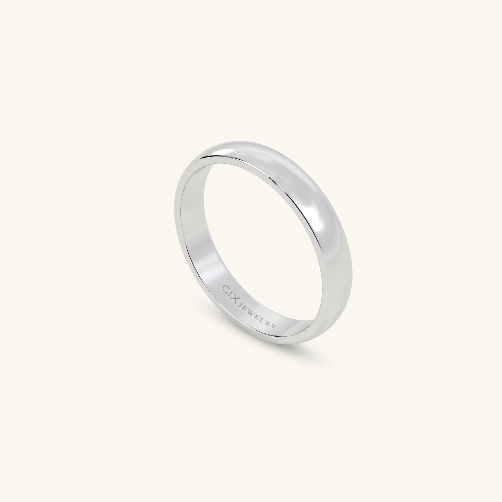  Nhẫn cưới cặp bạc thiết kế riêng - GCR25050187 | Gix Jewel 