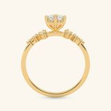  Nhẫn cầu hôn vàng 10k Cloud Kiss | Gix Jewel 