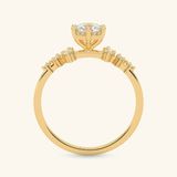  Nhẫn cầu hôn vàng 18k Cloud Kiss | Gix Jewel 