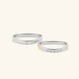  Nhẫn cặp bạc thiết kế riêng - GCR25050277 | Gix Jewel 