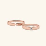  Nhẫn cưới vàng 14k thiết kế riêng - GCR25050161 | Gix Jewel 