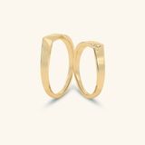  Nhẫn cưới vàng 10k thiết kế riêng - GCR25050158 | Gix Jewel 