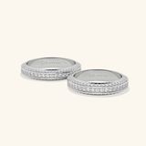  Nhẫn cưới vàng 10k thiết kế riêng - GCR25050207 | Gix Jewel 