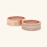  Nhẫn cưới vàng 10k thiết kế riêng - GCR25050212 | Gix Jewel 