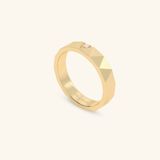  Nhẫn cưới vàng 10k thiết kế riêng - GCR25050214 | Gix Jewel 
