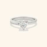  Nhẫn cầu hôn bạc Pink Promise | Gix Jewel 