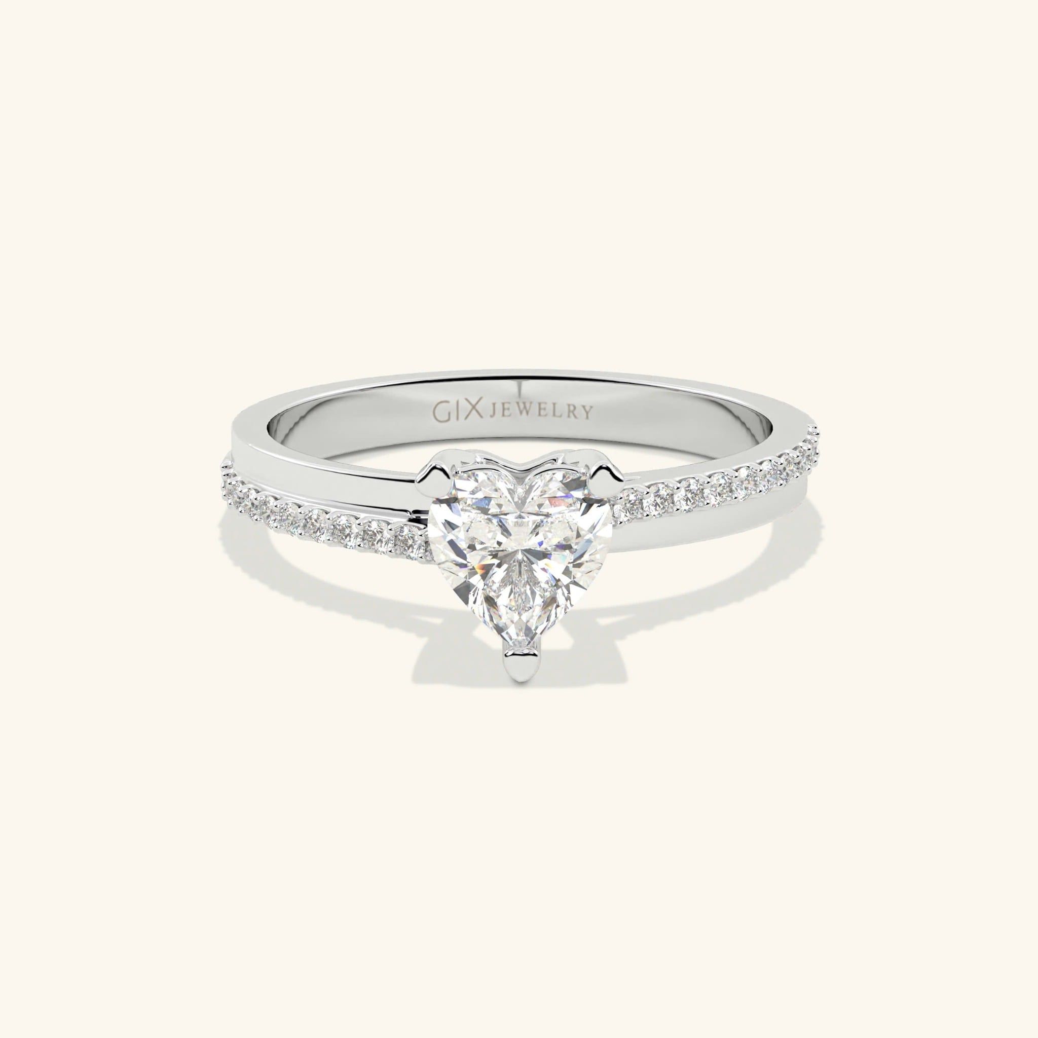  Nhẫn cầu hôn bạc Pink Promise | Gix Jewel 
