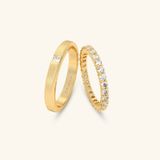  Nhẫn cưới vàng 18k thiết kế riêng - GCR25050285 | Gix Jewel 