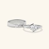  Nhẫn cặp bạc thiết kế riêng - GCR25050265 | Gix Jewel 