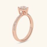  Nhẫn cầu hôn vàng 10k Pink Promise | Gix Jewel 