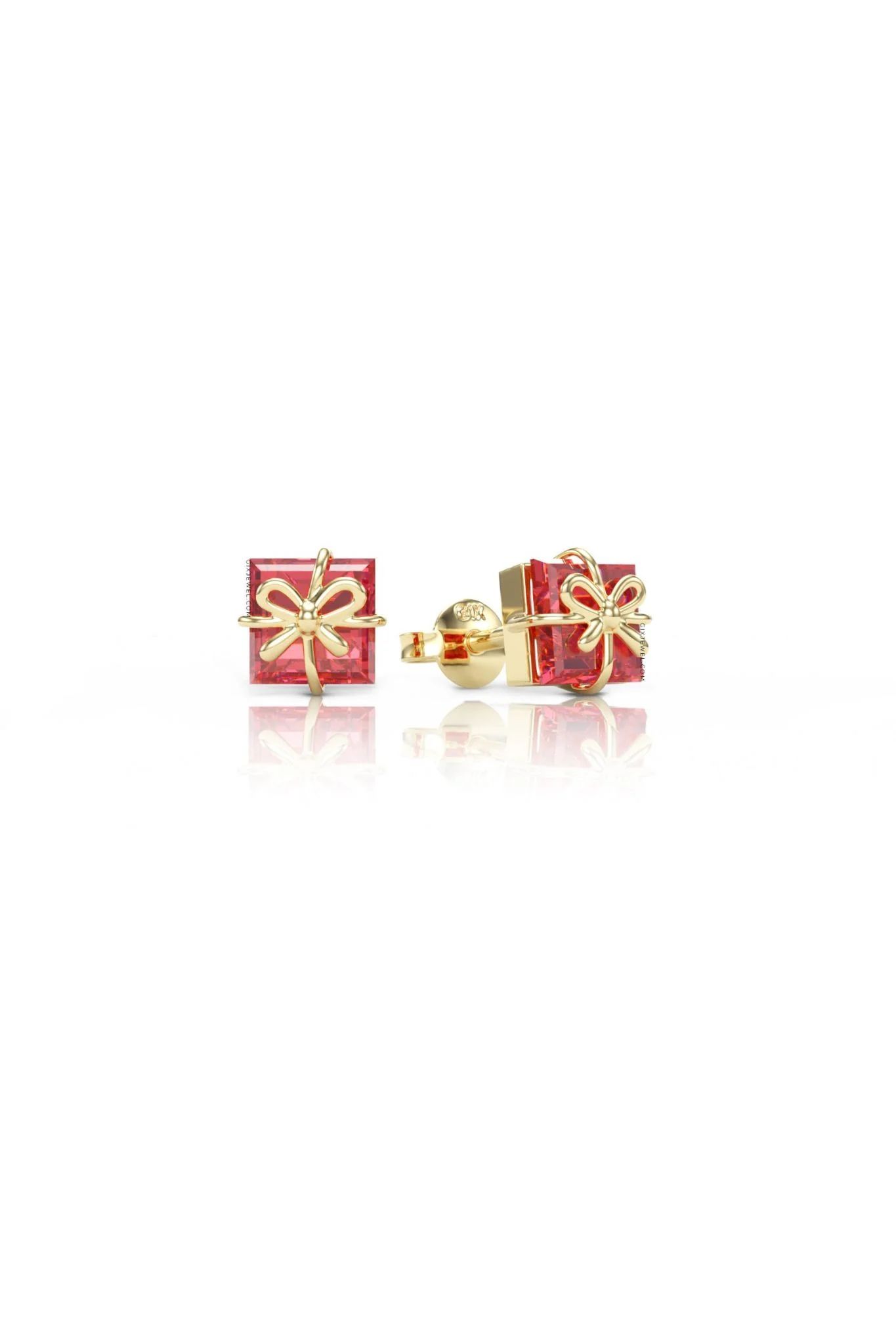  [CÓ SẴN] Hoa tai hộp quà vàng vàng 14k - GBT25050047 