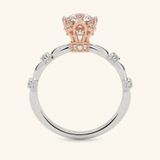  Nhẫn cầu hôn vàng 14k Lifted Heart | Gix Jewel 
