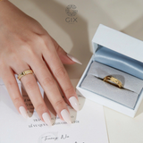  Nhẫn cưới vàng 10k Gix Jewel - GCR25050105 