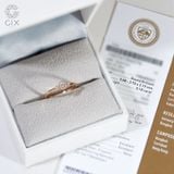  Nhẫn cầu hôn vàng 18k Infinity Three | Gix Jewel 
