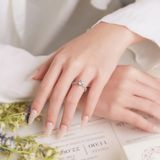  Nhẫn cầu hôn vàng 18k Whisper Gem | Gix Jewelry 