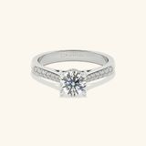  Nhẫn cầu hôn bạc Flowing Bond | Gix Jewelry 