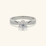  Nhẫn cầu hôn bạc Lily Love | Gix Jewel 