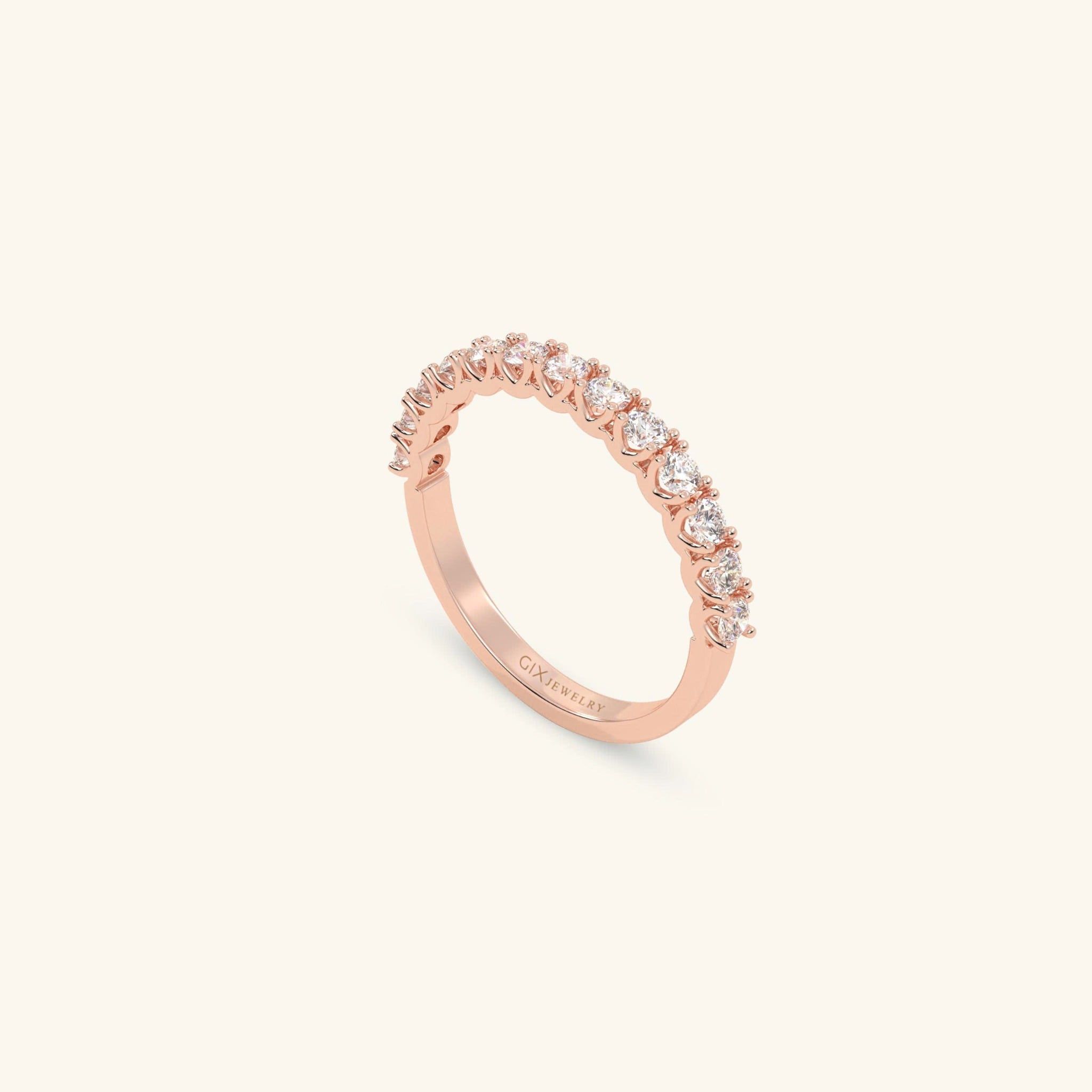  Nhẫn cưới vàng 14k thiết kế riêng - GCR25050202 | Gix Jewel 