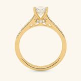  Nhẫn cầu hôn vàng 14k Flowing Bond | Gix Jewelry 
