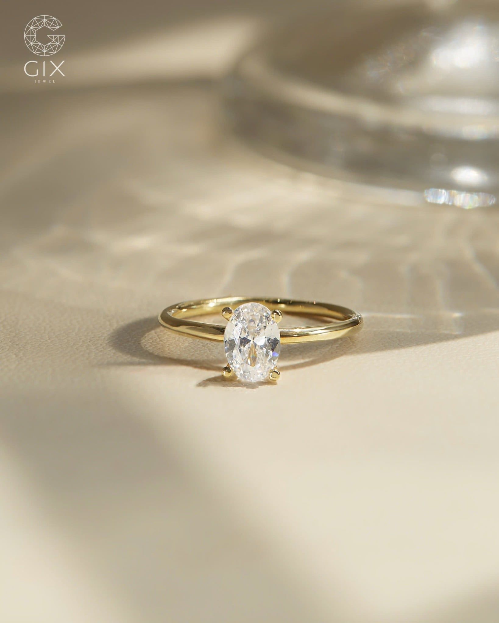  Nhẫn cầu hôn bạc - GNN25050142 | Gixjewel 