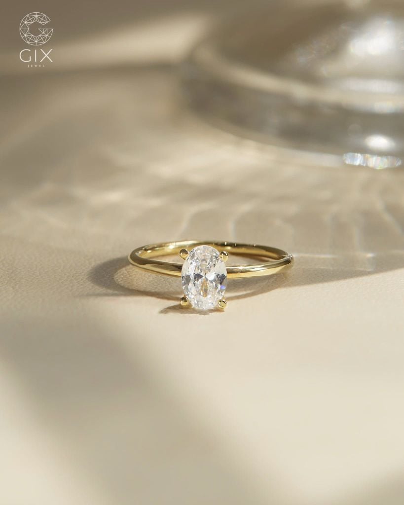  Nhẫn cầu hôn vàng 18k - GNN25050142 | Gixjewel 