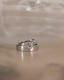  Nhẫn cưới trái tim vàng 18k thiết kế đẹp kim cương cao cấp sang trọng Gix Jewelry 