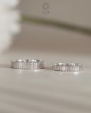  Nhẫn Đôi Đẹp Bạc 925 Gix Jewel - GCR25050115 