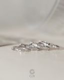  Nhẫn Cưới Vàng 10K Đơn Giản Sang Trọng Khắc Chữ Gix Jewel - GCR25050132 