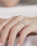  Nhẫn cầu hôn vàng 14k Bow Promise | Gix Jewel 