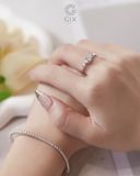  Nhẫn cầu hôn vàng 18k Bow Promise | Gix Jewel 