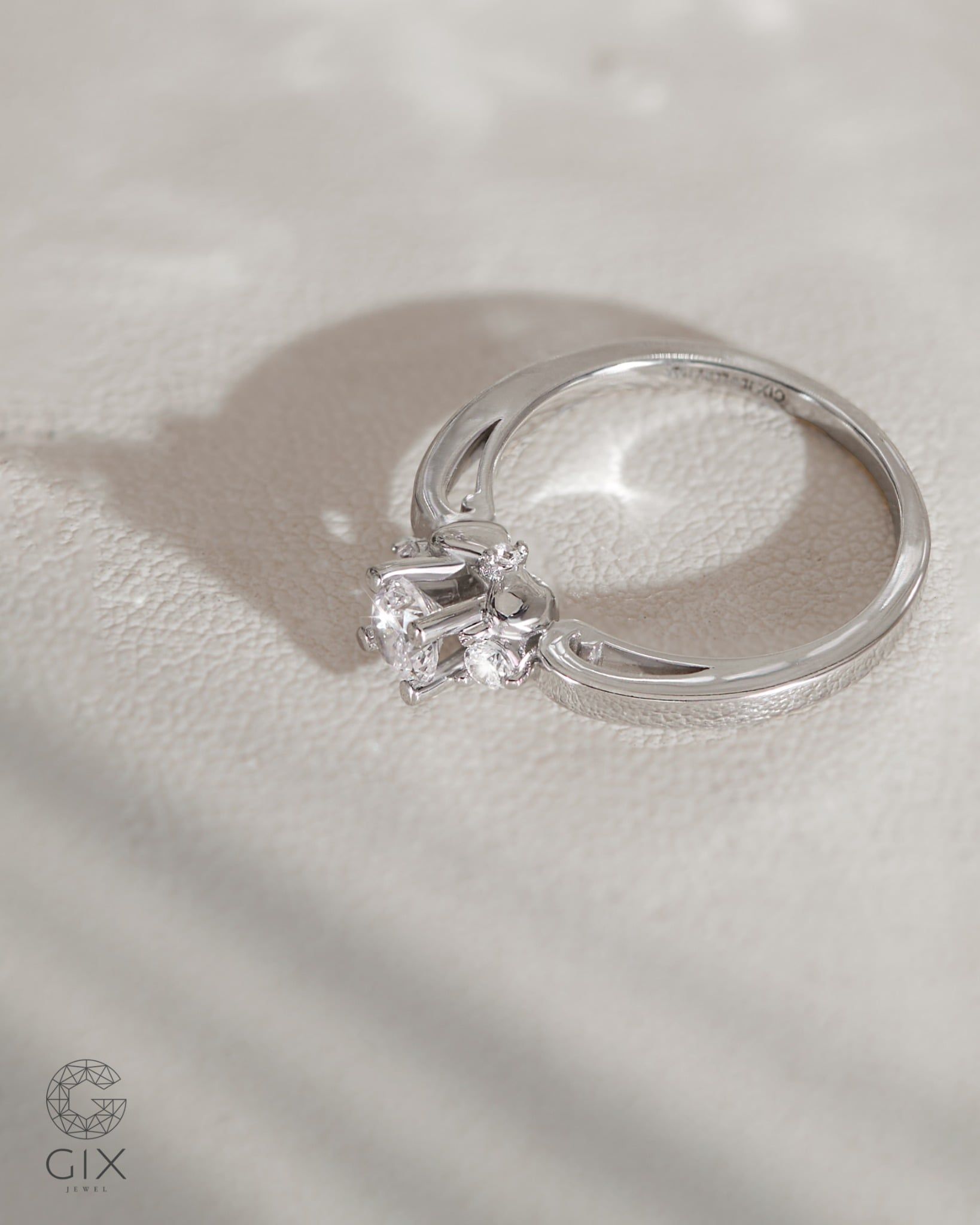  Nhẫn cầu hôn vàng 10k Bow Promise | Gix Jewel 