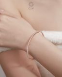  Vòng tay kim cương vàng 18k & bạc đẹp Gix Jewel 
