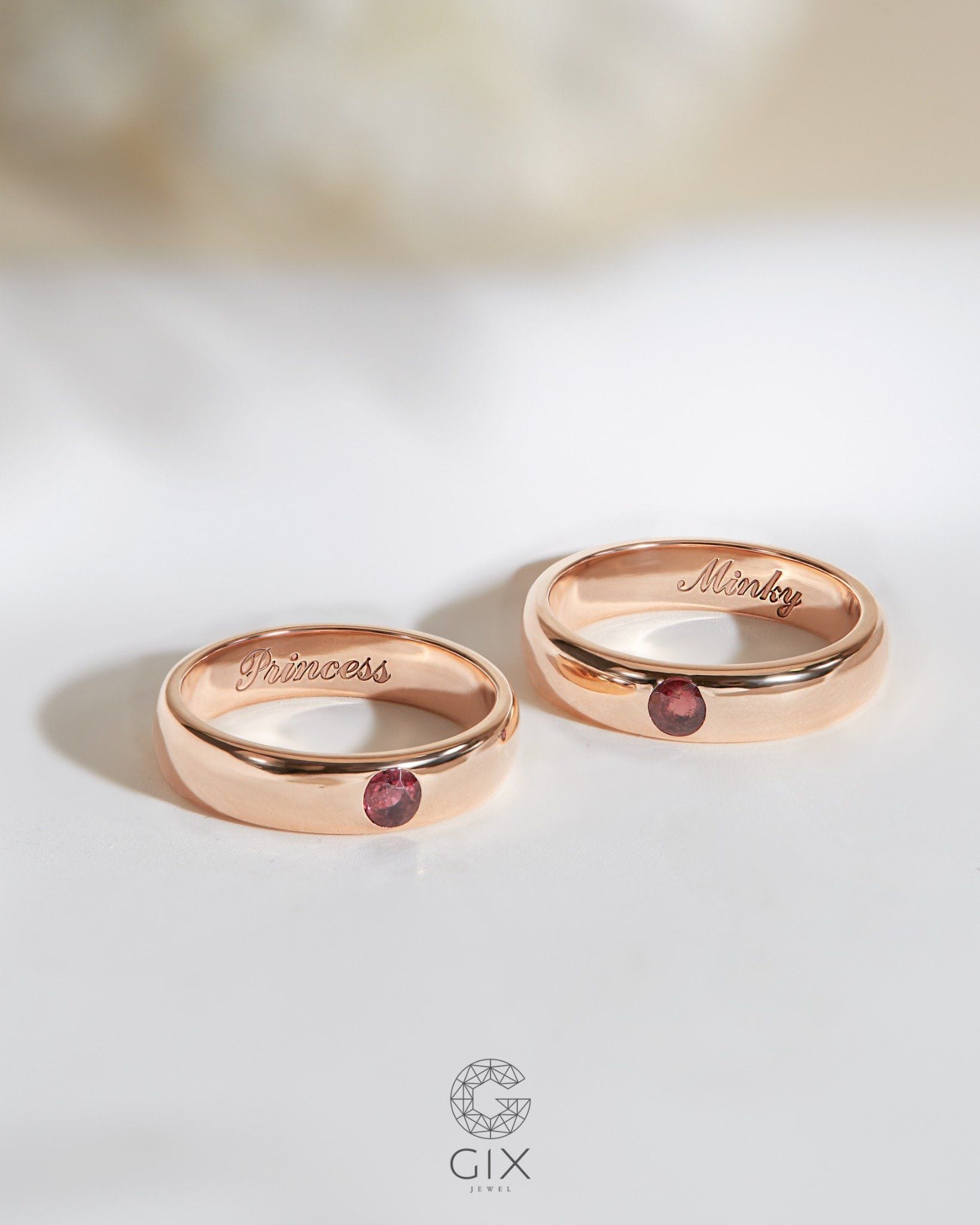  Nhẫn cưới Caelora - GCR25050148 | Gix Jewel 