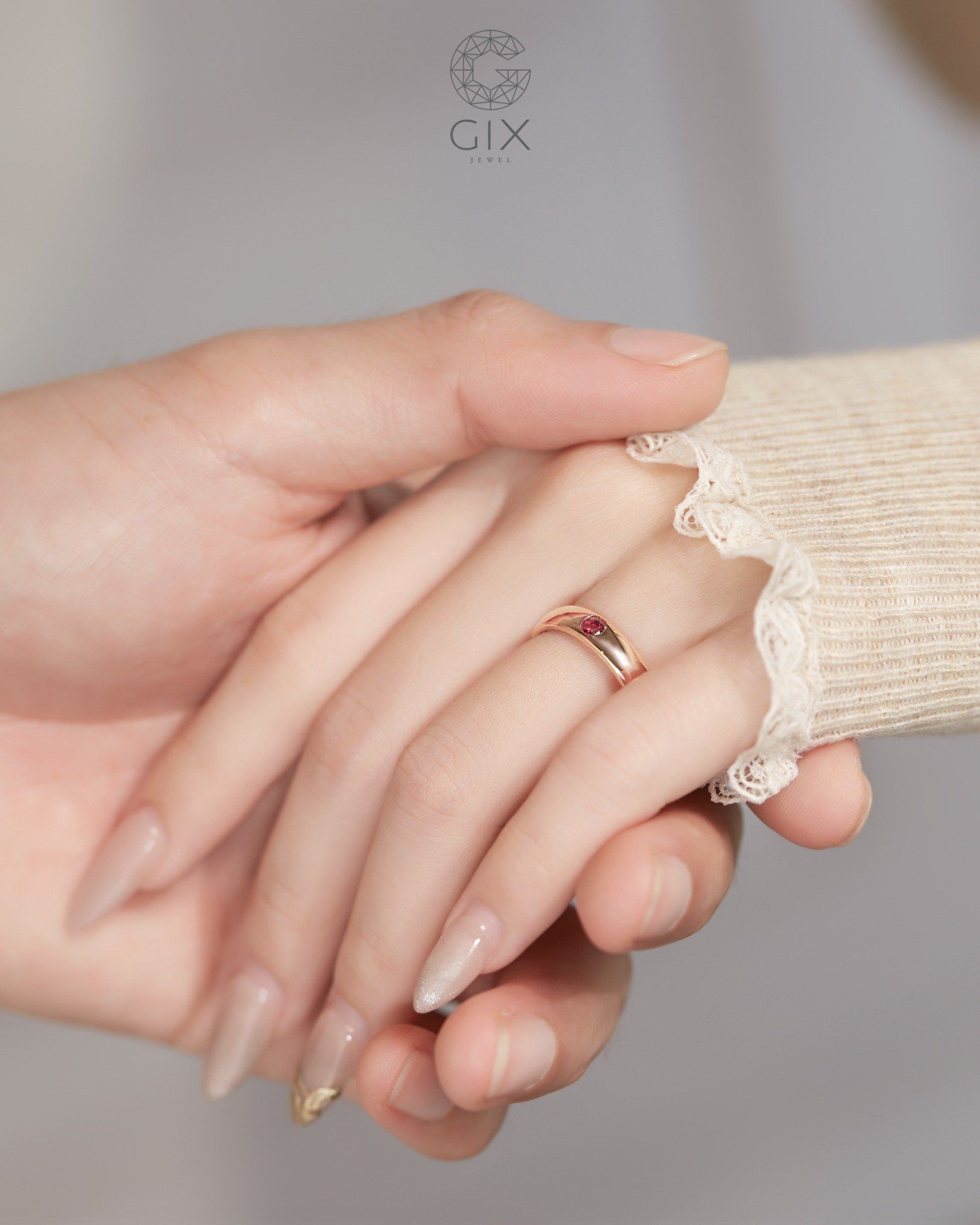  Nhẫn cưới Caelora - GCR25050148 | Gix Jewel 