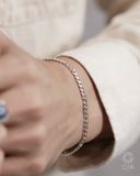  Vòng tay nam Curban bạc 925 đẹp đeo cá tính Gix Jewel 