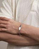  Vòng tay nam bạc mắc xích khắc tên theo yêu cầu | Gix Jewel 