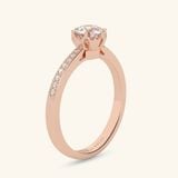  Nhẫn cầu hôn vàng 18k Burning Kiss | Gix Jewel 