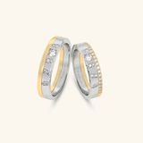  Nhẫn cưới vàng 14k thiết kế riêng - GCR25050236 | Gix Jewel 