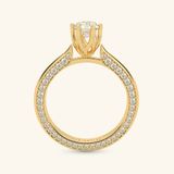  Nhẫn cầu hôn vàng 18k Tulip Embrace | Gix Jewel 